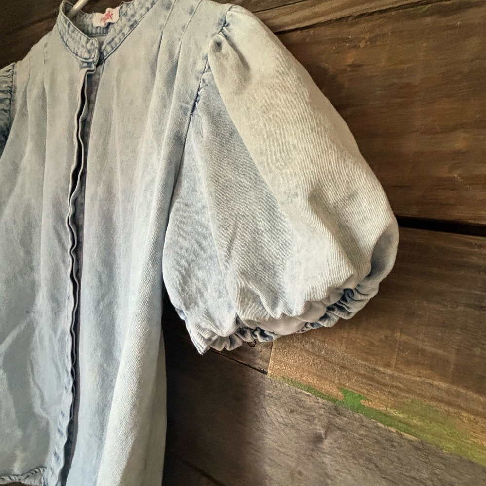 Denim top - Picture 6 of 7